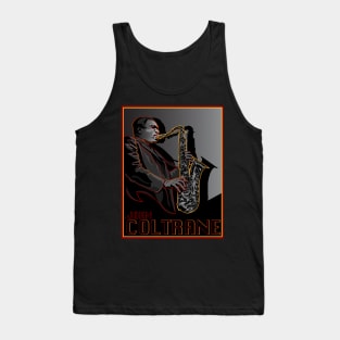 JOHN COLTRANE AMERICAN JAZZ SAXOPHONIST COMPOSER Tank Top